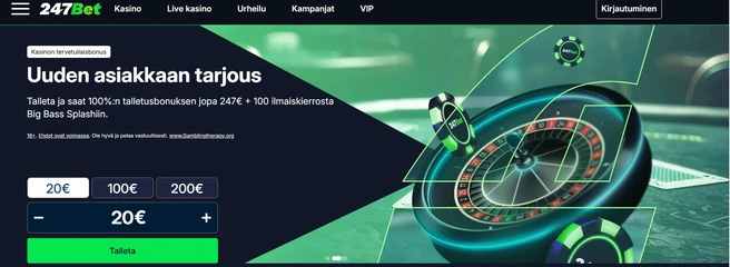 247Bet etusivu