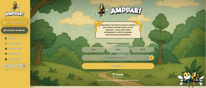 Amppari Casino etusivu