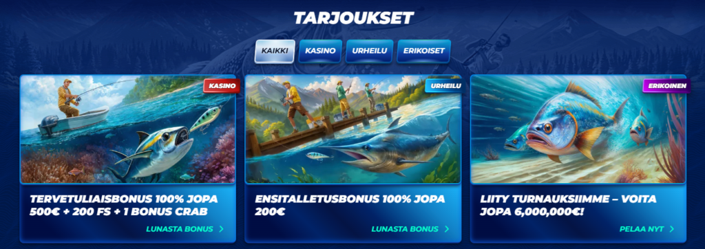 Bassbet tarjoukset