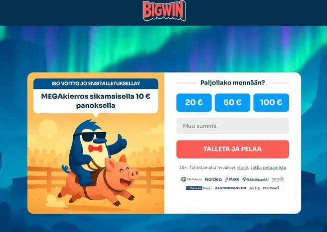 Bigwin etusivu
