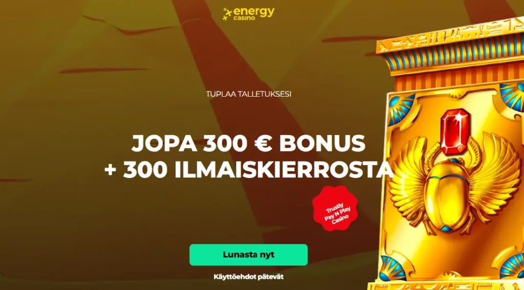 Energy casino etusivu