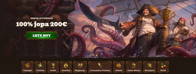 Fat Pirate Casino Etusivu