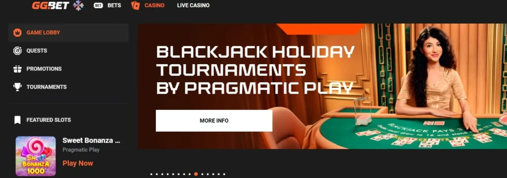 GGBet Blackjack turnaus