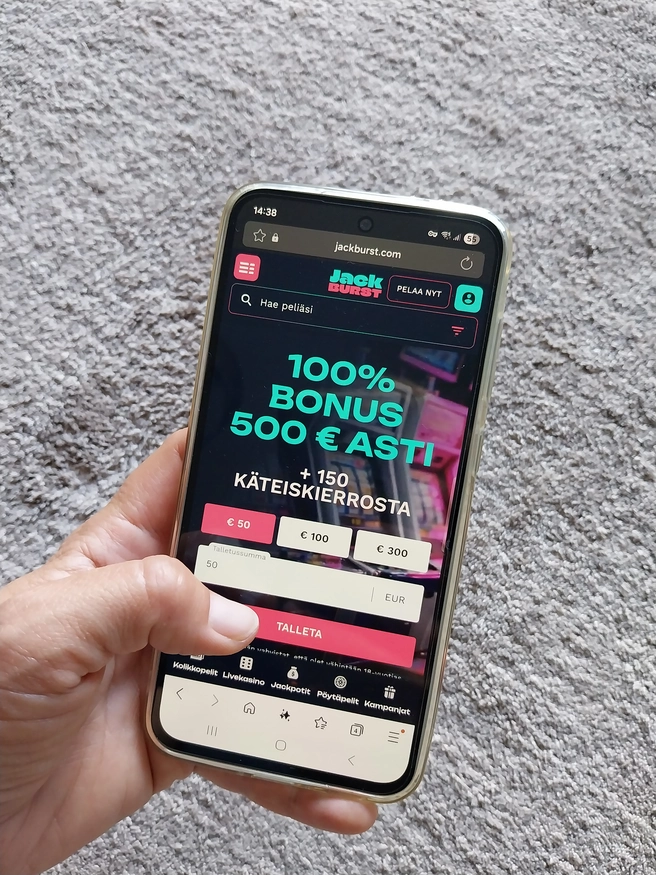 JackBurst Casino testi