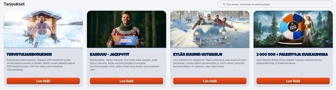 Kassuuu Casino Tarjoukset
