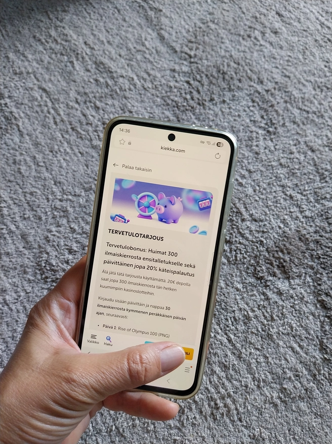 Kiekka Casino testi