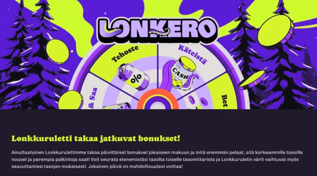 Lonkero kasino tarjoukset