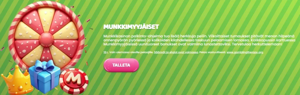 Munkki bonukset