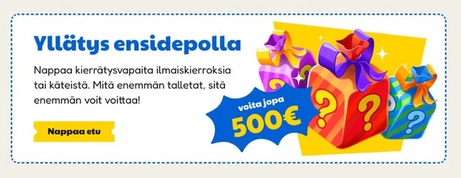 Pelikioski Casino Tervetulobonus