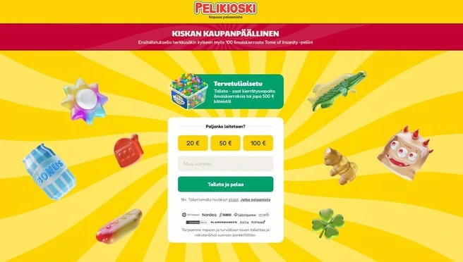 Pelikioski casino Etusivu