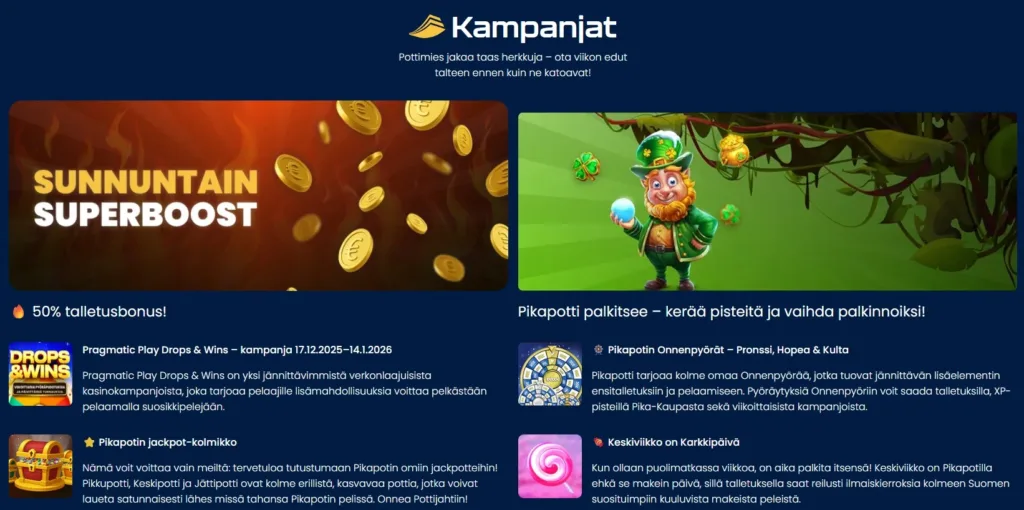 Pikapotti Kampanjat