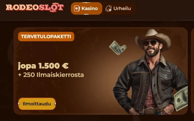RodeoSlot tervetulobonus