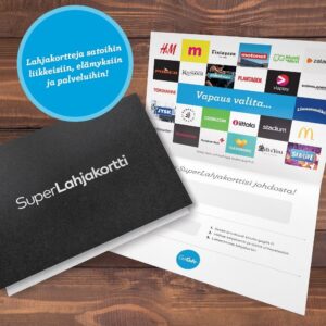 Arvonta: 300€ Superlahjakortti GoGift.com-sivustolle