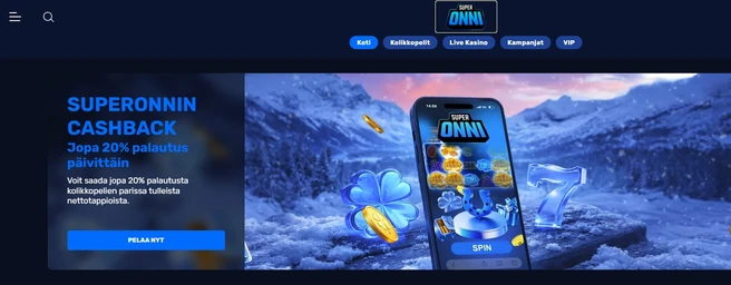 SuperOnni etusivu