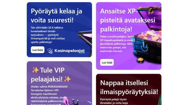 spinni kasino kampanjat kasinopelaajat.com